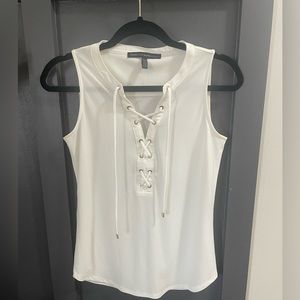 White House Black Market LacUp Shell / never worn but no tags